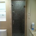 Installed Walk-in Shower Door